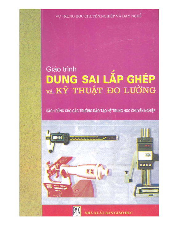 Giáo trình Đúng sai lắp ghép kỹ thuật đo lường