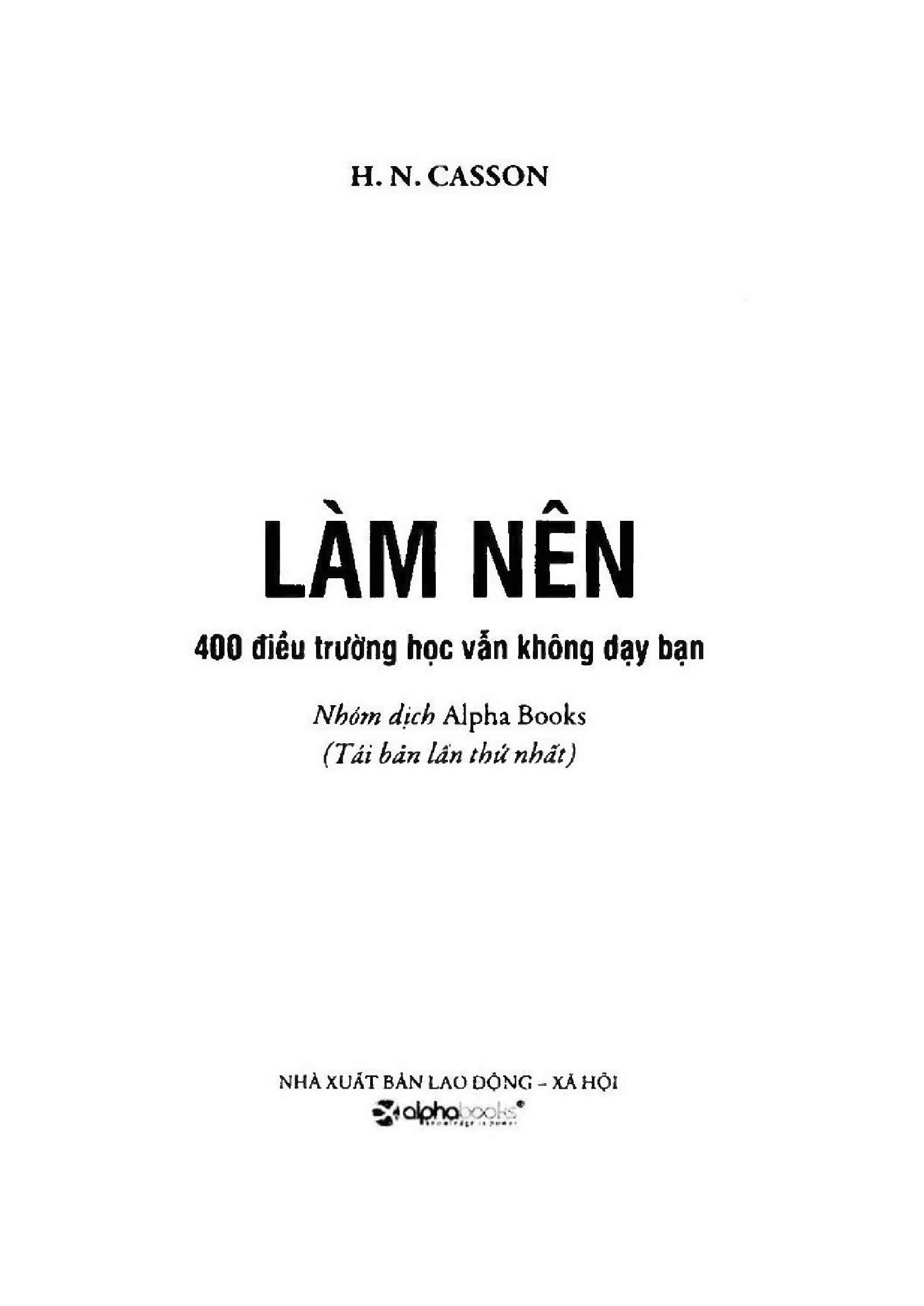 Làm nên 400 điều trường học vẫn không dạy bạn