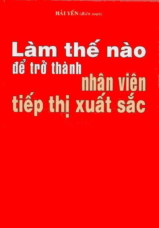 Làm thế nào để trở thành nhân viên tiếp thị xuất sắc