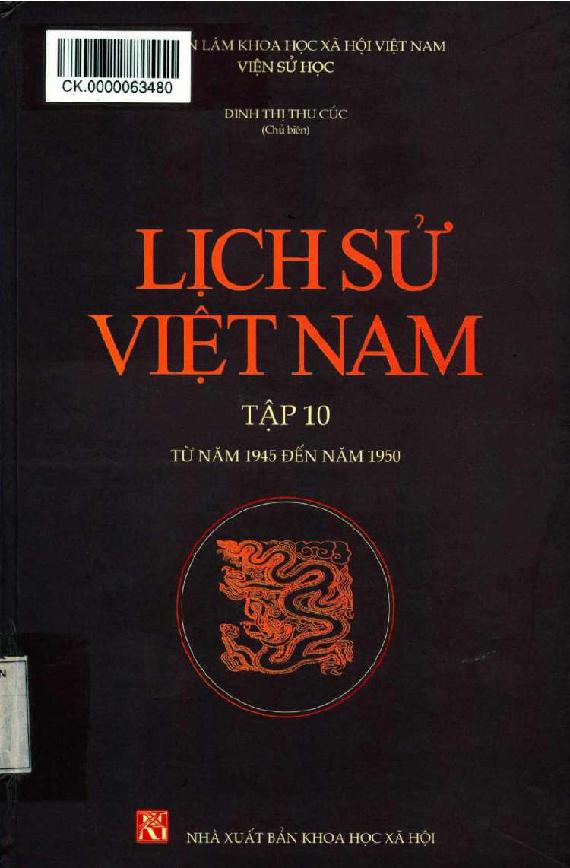 Lịch sử việt nam từ 1945 đến 1950 Tập 10