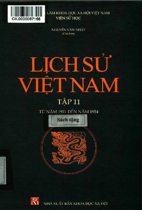 Lịch sử việt nam từ 1951 đến 1954 Tập 11