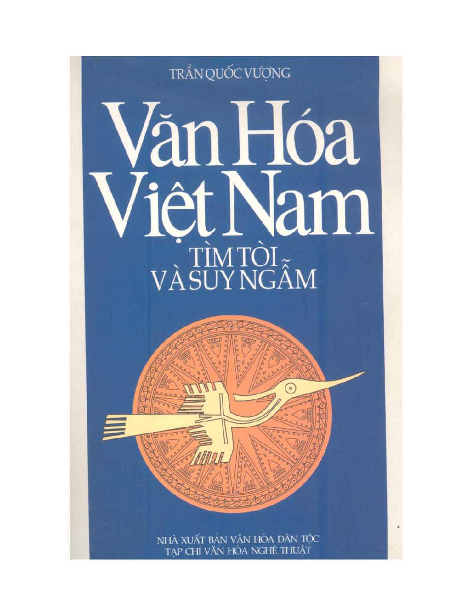 Văn hoá Việt Nam tìm tòi và suy ngẫm