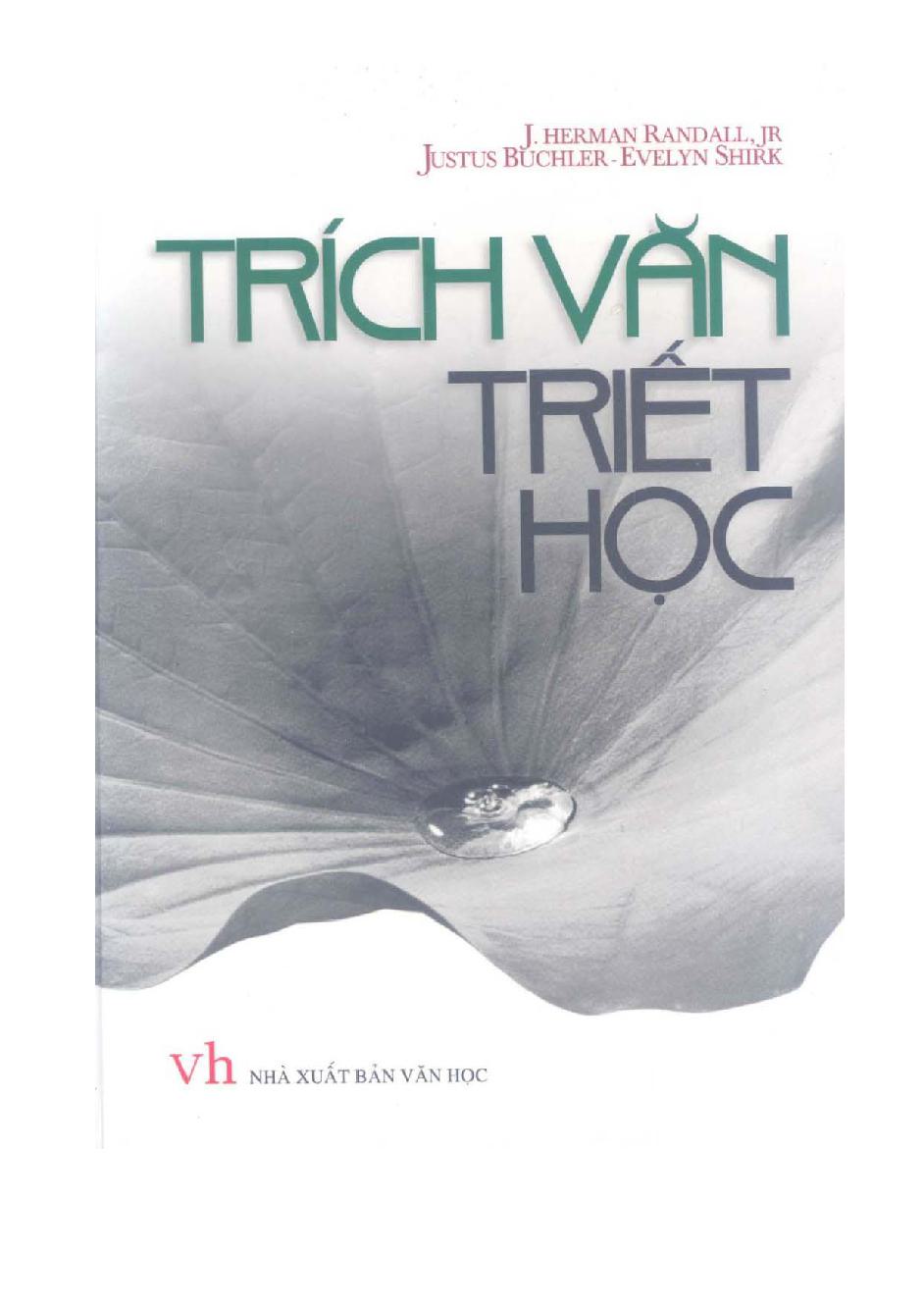 Trích văn Triết học