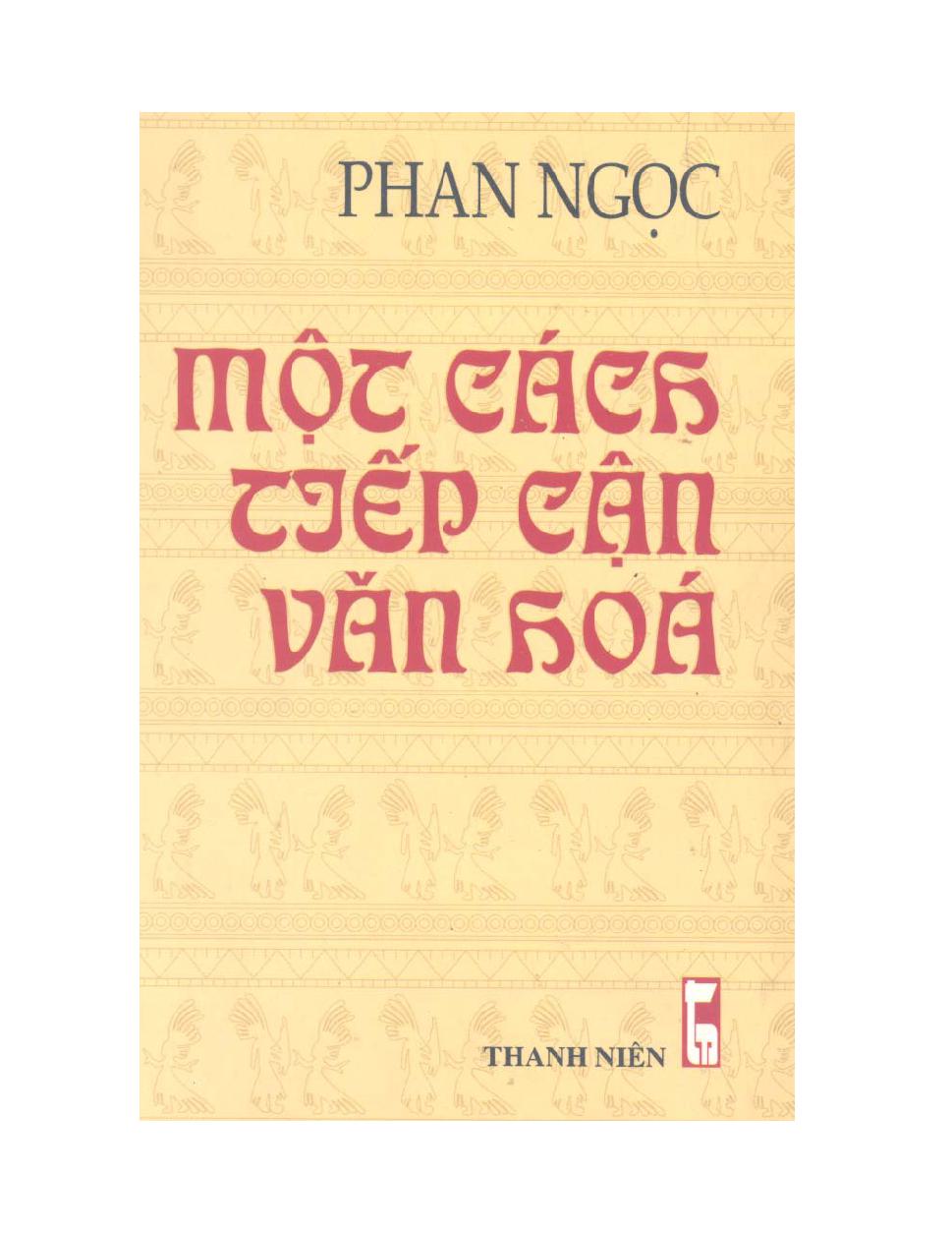 Một cách tiếp cận Văn hóa