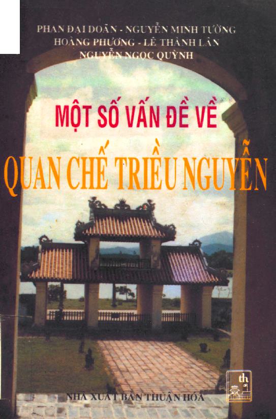 Một số vấn đề về quan chế Triều Nguyễn