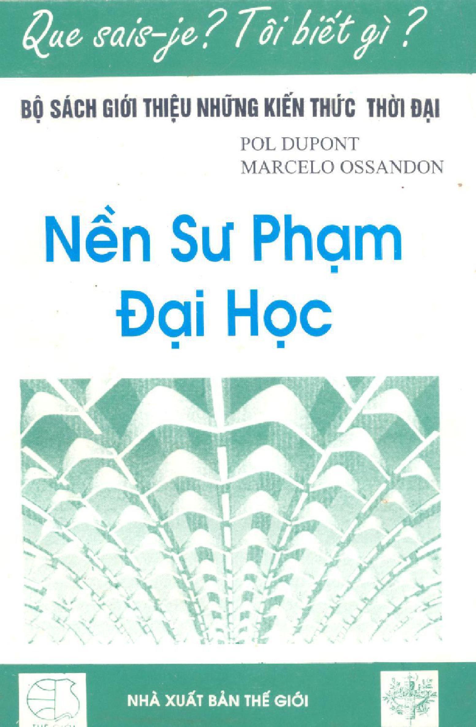 Nền sư phạm Đại học