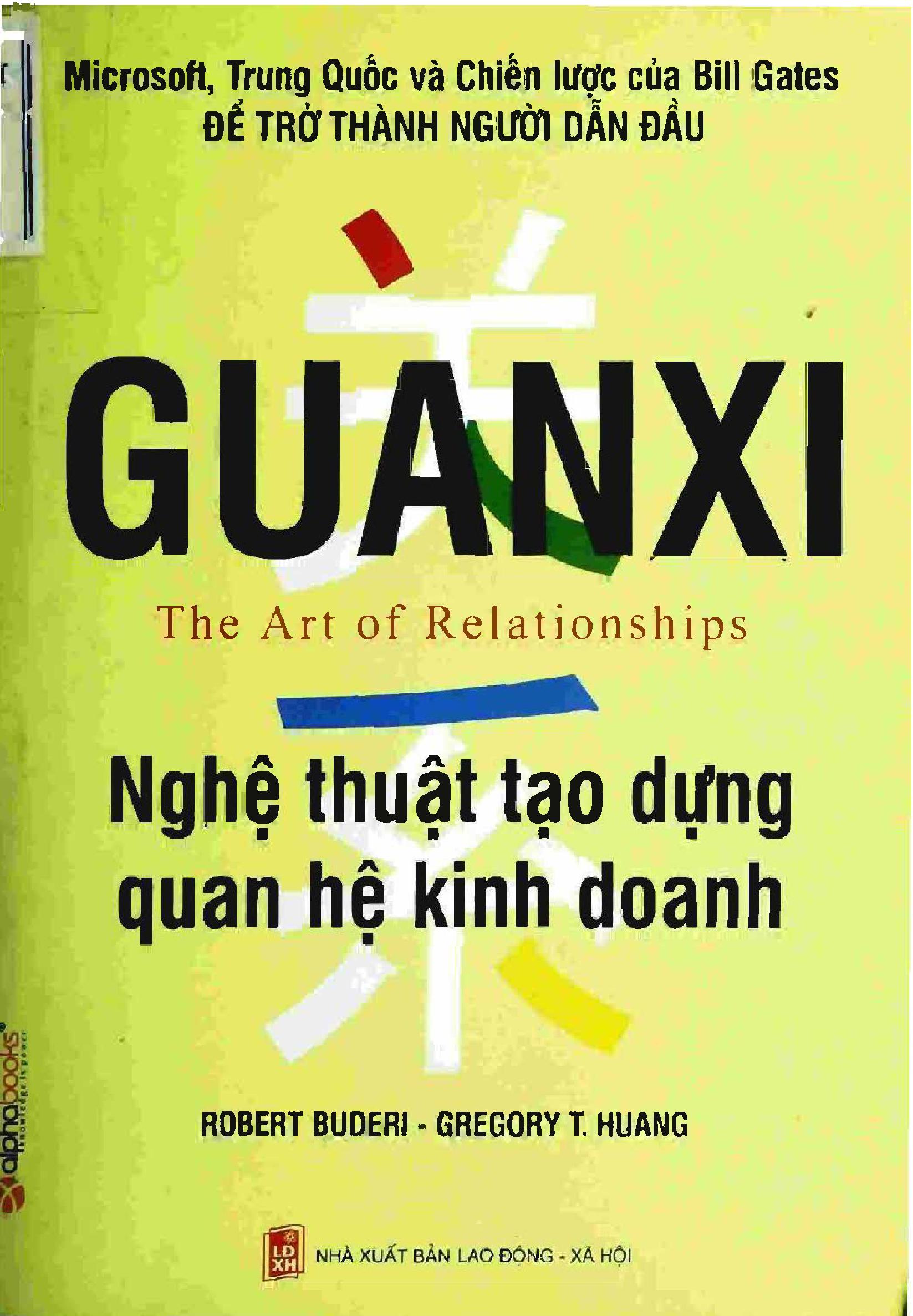 Quanxi - nghệ thuật tạo dựng quan hệ kinh doanh