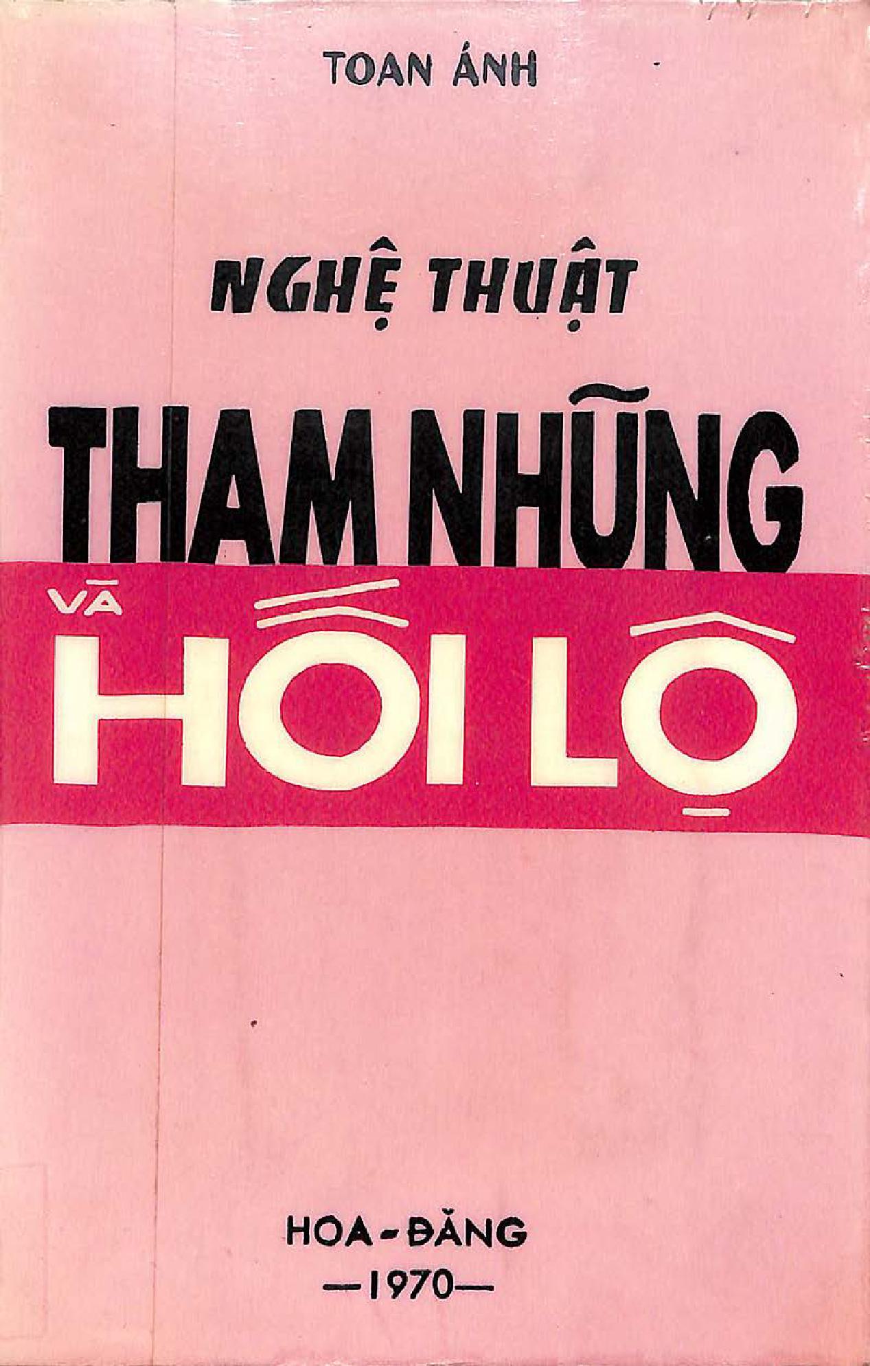 Nghệ thuật tham nhũng và hối lộ