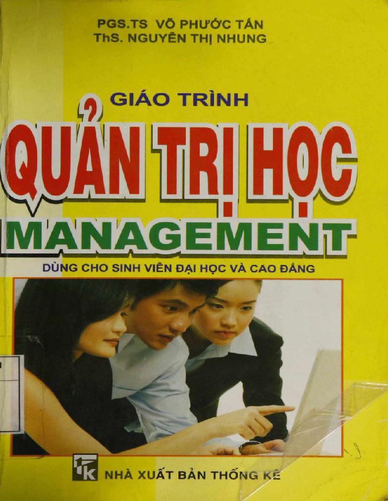 Giáo trình Quản trị học 