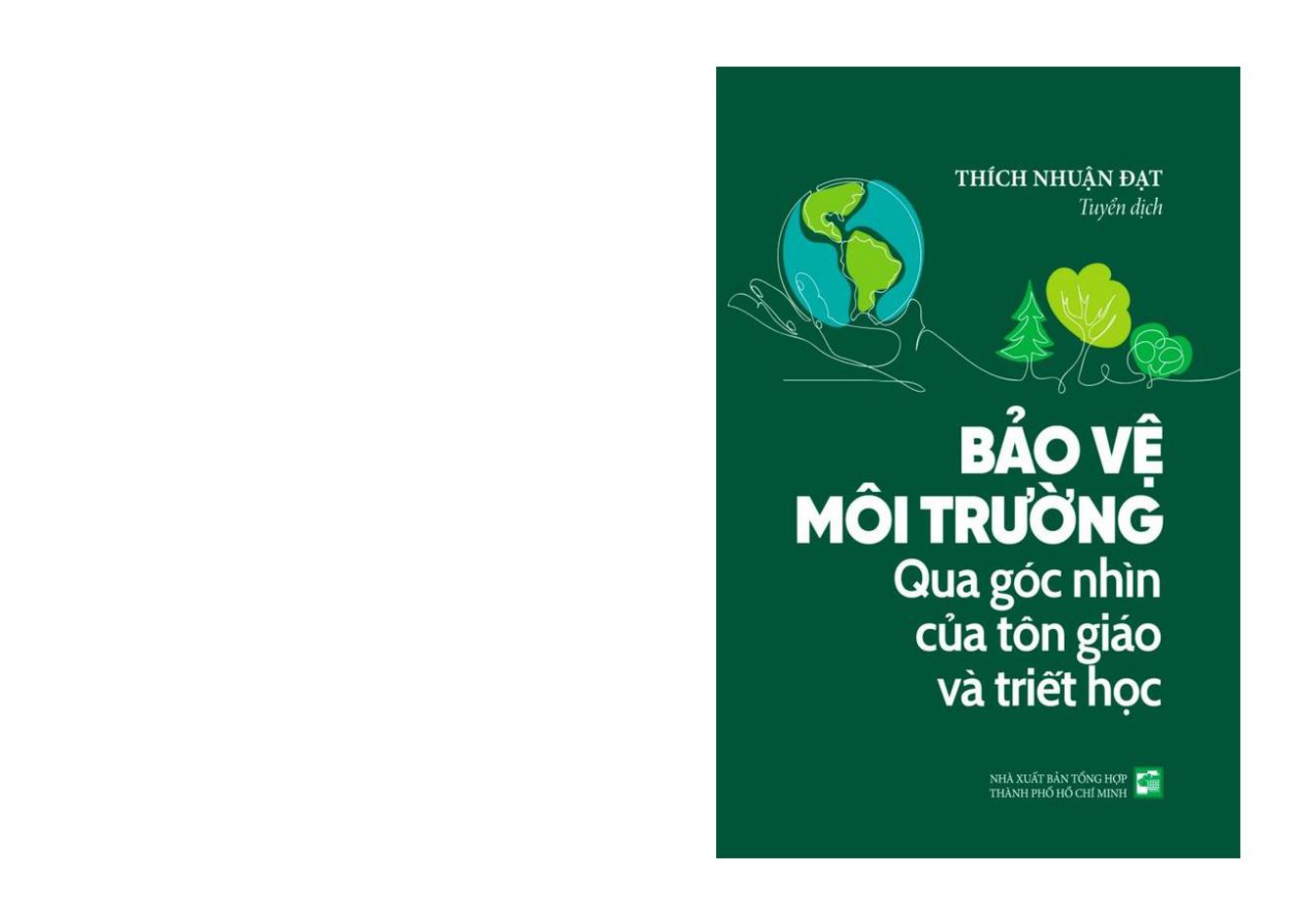 Bảo vệ môi trường qua góc nhìn của tôn giáo và triết học