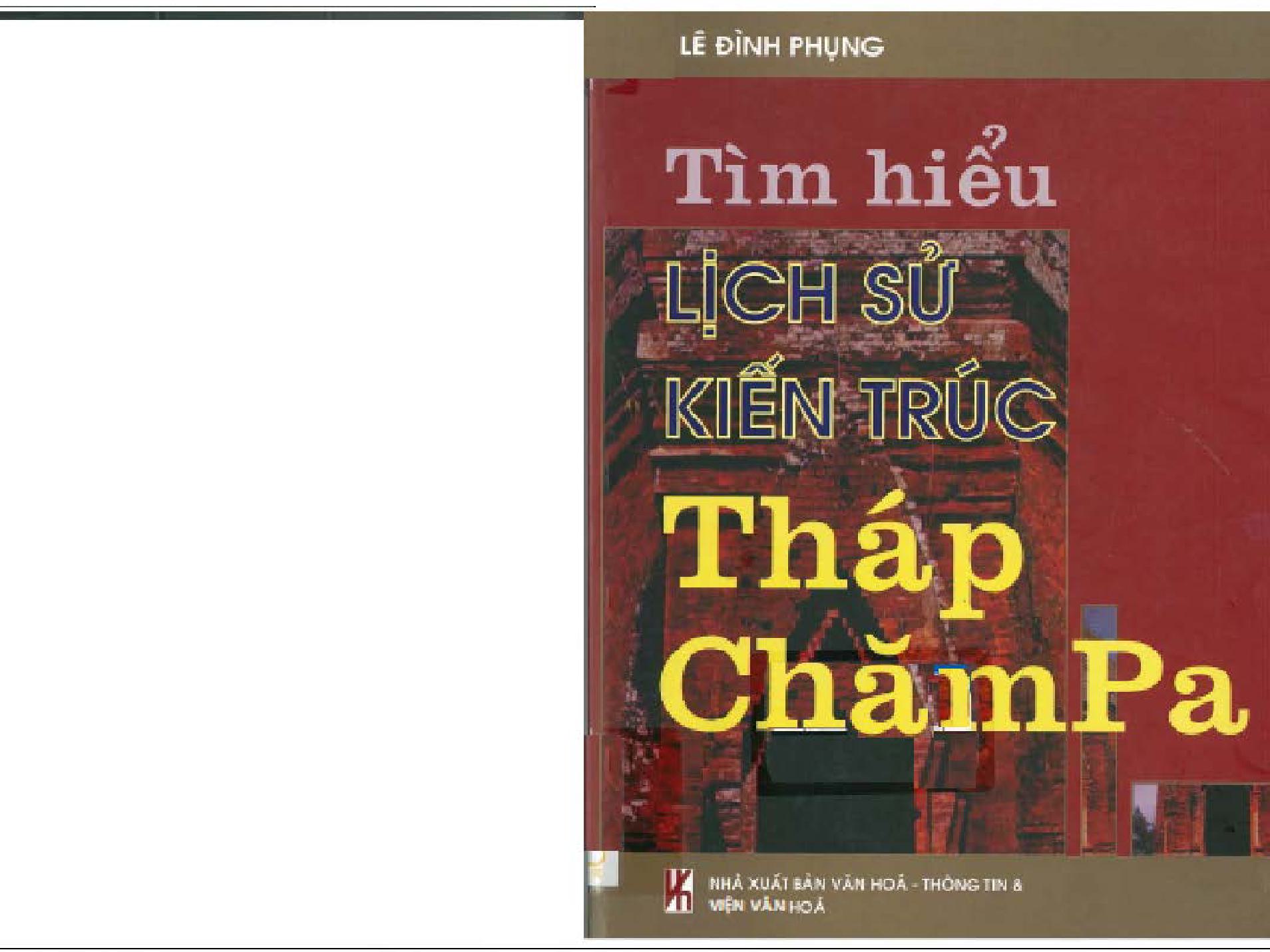 Tìm hiểu Lịch sử kiến trúc Tháp Chămpa