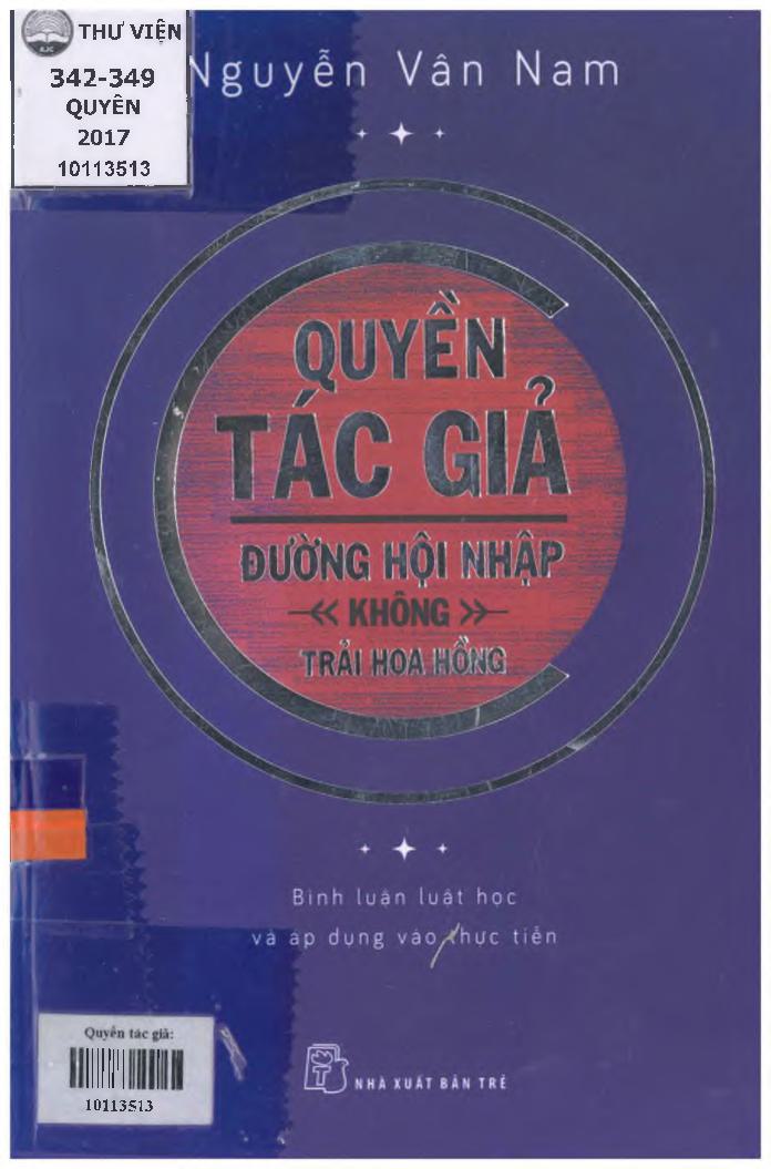 Quyền tác giả- đường hội nhập không trải hoa hồng