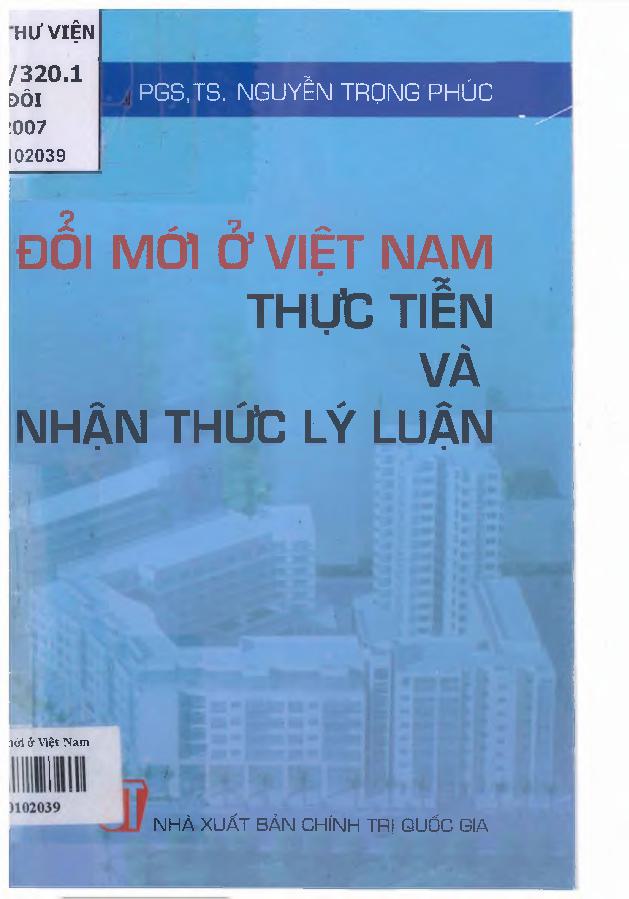 Đổi mới ở Việt Nam thực tiễn và nhận thức lý luận