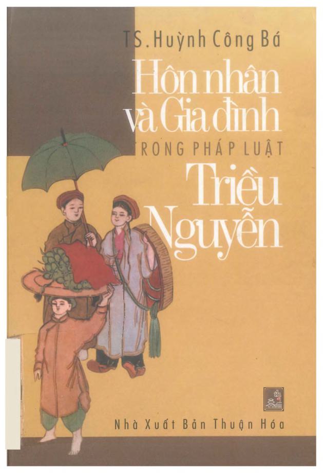 Hôn nhân và gia đình trong pháp luật Triều Nguyễn