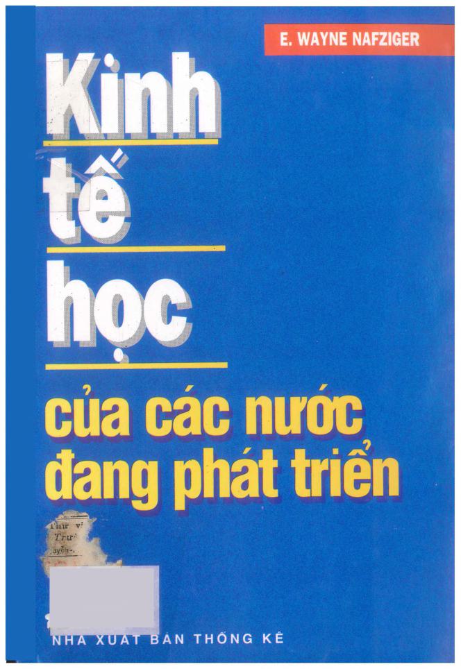 Kinh tế học của các nước đang phát triển