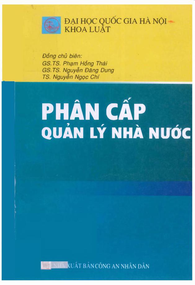 Phân cấp quản lý nhà nước