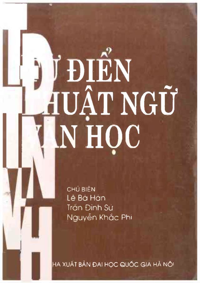 Từ điển thuật ngữ văn học