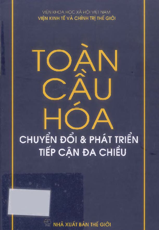 Toàn cầu hóa - chuyển đổi và phát triển - tiếp cận đa chiều