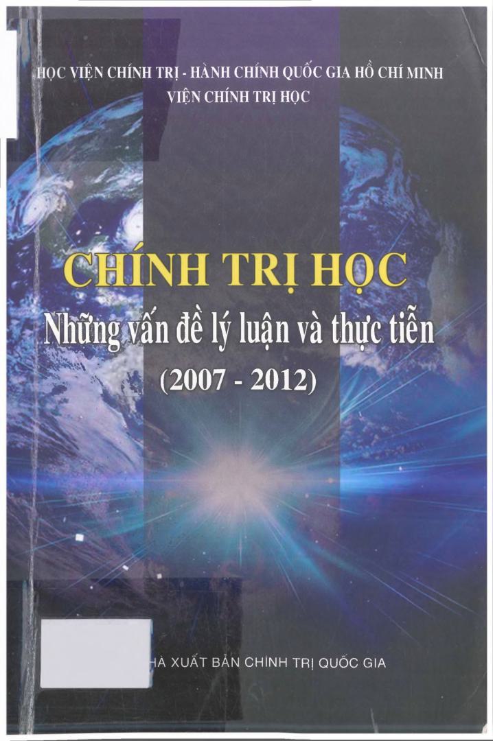 Chính trị học những vấn đề lý luận và thực tiễn