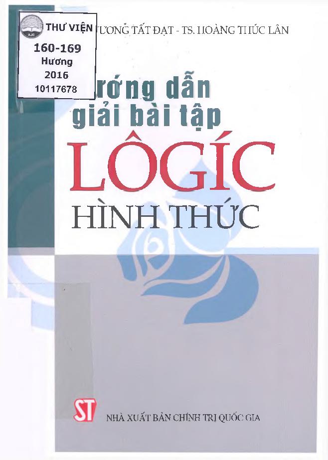 Hướng dẫn giải bài tập lôgíc hình thức