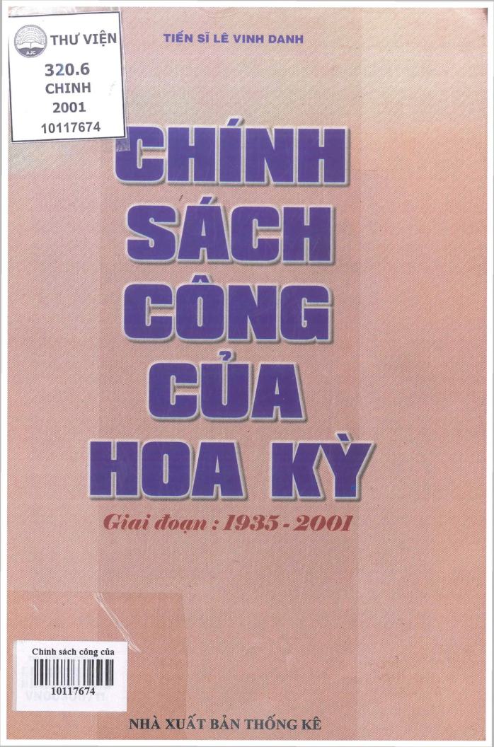 Chính sách công của Hoa Kỳ giai đoạn 1935 - 2001