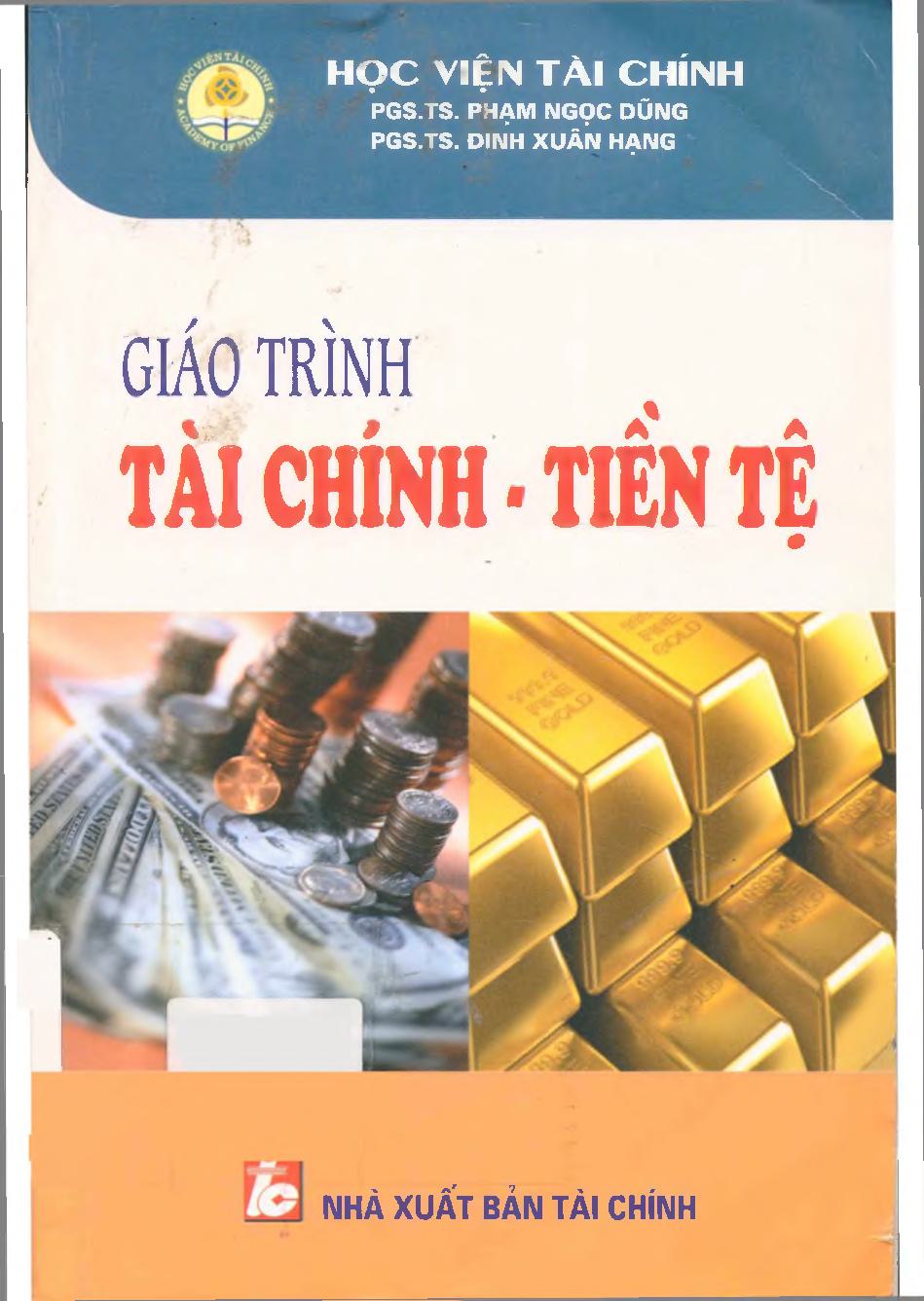 Giáo trình tài chính tiền tệ