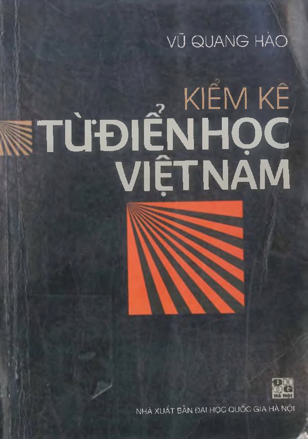 Kiểm kê từ điển học Việt Nam