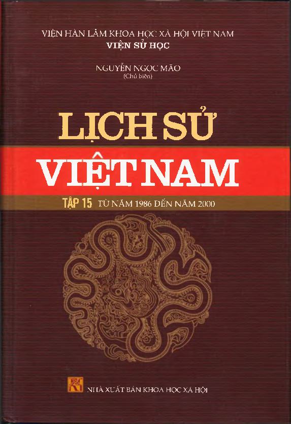 Lịch sử Việt Nam tập 15 -  Từ năm 1986 đến năm 2000