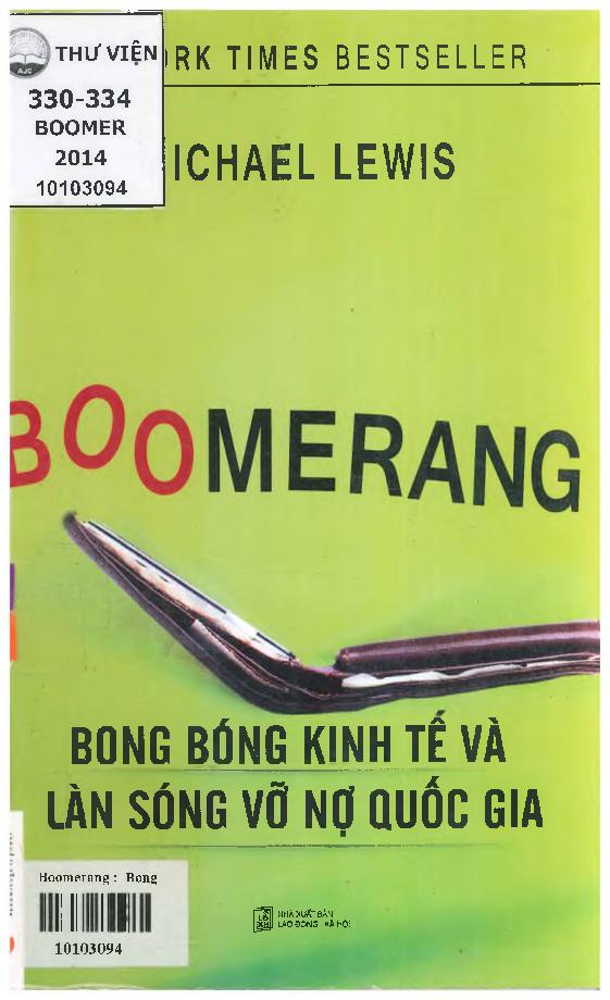 Boomerang : Bong bóng kinh tế và làn sóng vỡ nợ quốc gia