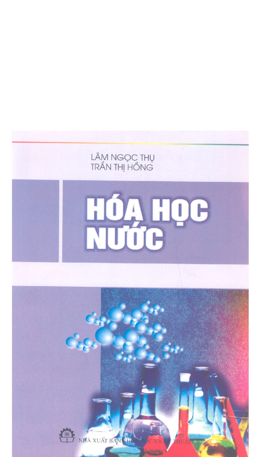 Hóa học nước