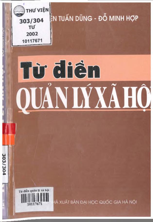 Từ điển quản lý xã hội